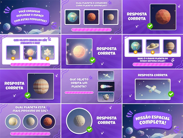 Você Consegue Explorar o Espaço?