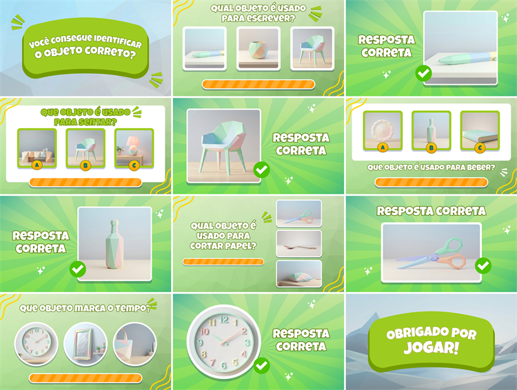 Você Identifica o Objeto Certo?