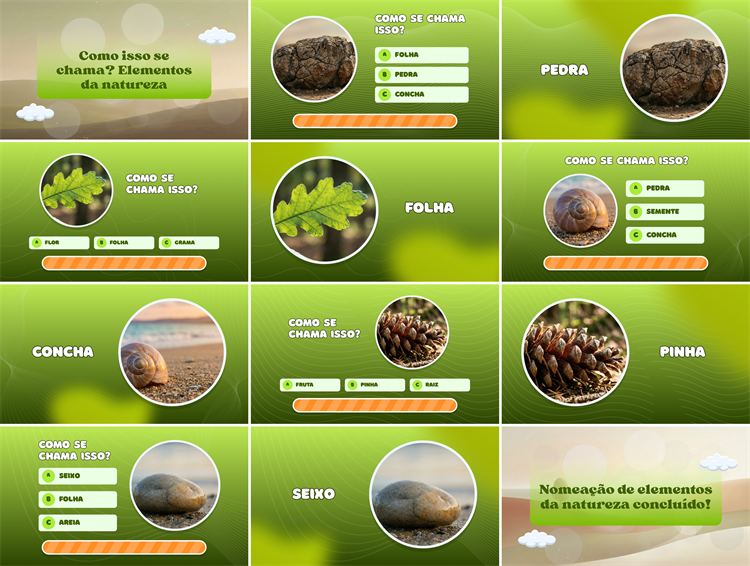 Como Se Chama Isto? (Objetos da Natureza)